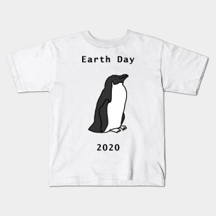 Penguin Earth Day Kids T-Shirt